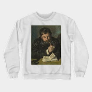 Claude Monet by Auguste Renoir Crewneck Sweatshirt